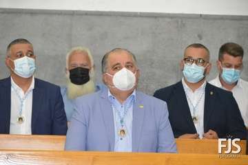 Solemne función religiosa en el templo de Lomo Magullo en honor de la Virgen de las Nieves/Francisco Javier Santana.